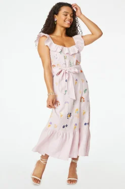 Women Roller Rabbit Dresses | Afina Ebroidery Keira Dre
