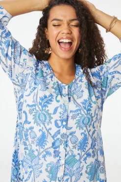 Women Roller Rabbit Tunics & Kurtas | Aanda Anu ong Kurta