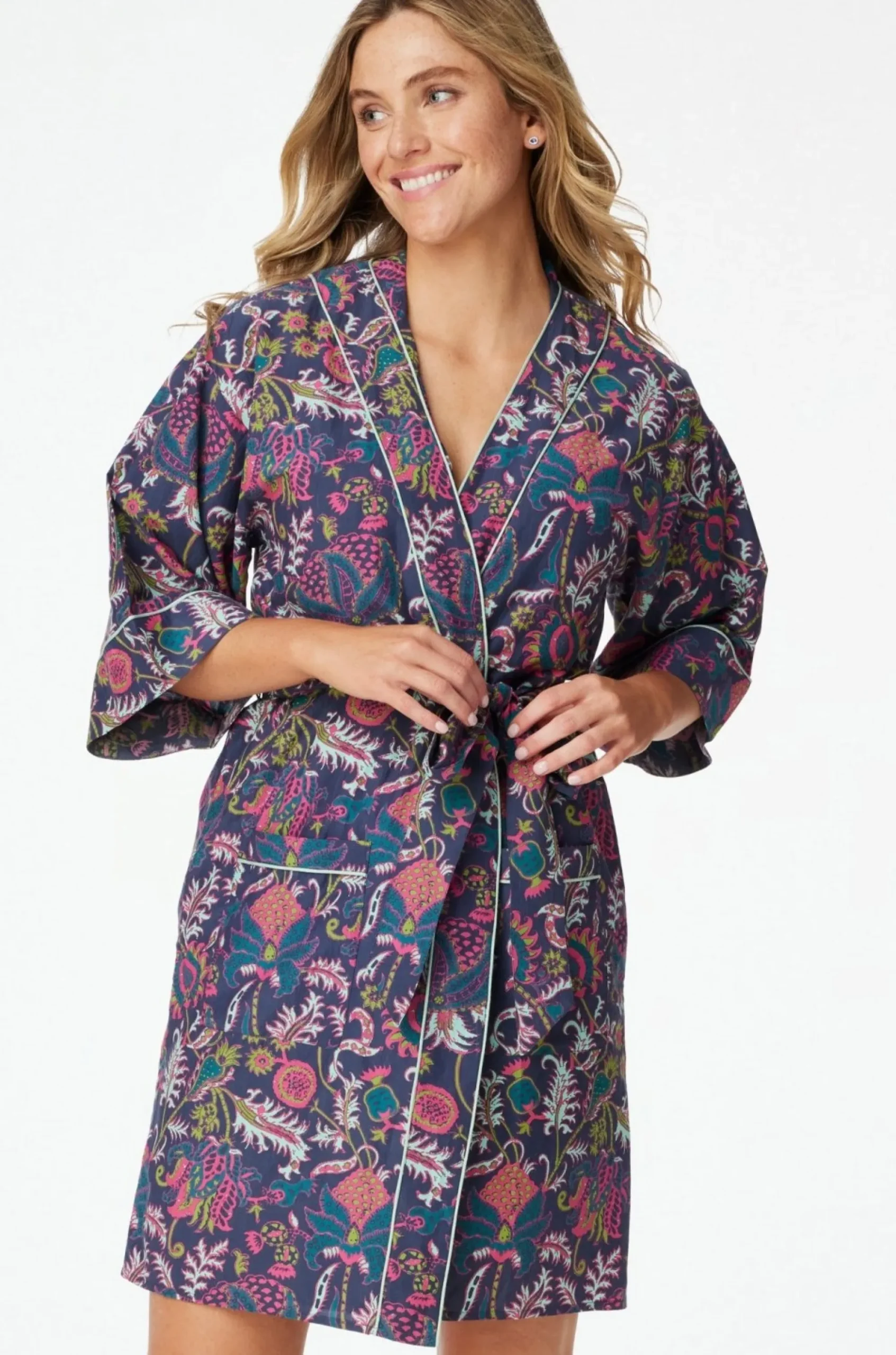 Women Roller Rabbit Pajamas | Aanda Zeda Robe