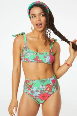 Women Roller Rabbit Swim | Ahbury Fora High Wait Botto
