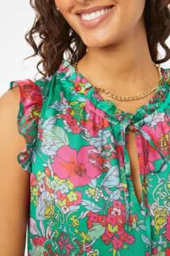 Women Roller Rabbit Tops | Ahbury Fora teffie Top