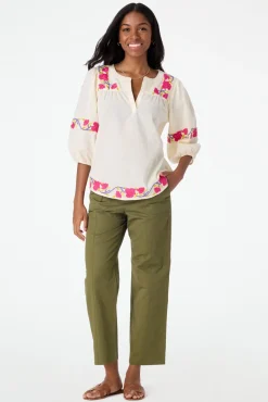 Women Roller Rabbit Tops | Coun Ebroidery ichi Top