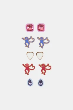 Roller Rabbit Jewelry | Core Gem Earring Pack