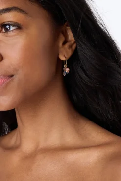 Roller Rabbit Jewelry | Core Gem Hoops