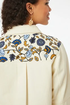 Women Roller Rabbit Knits & Jackets | Davina Ebroidery Adara Jacket