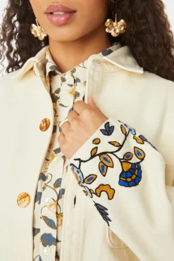Women Roller Rabbit Knits & Jackets | Davina Ebroidery Adara Jacket