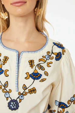 Women Roller Rabbit Tunics & Kurtas | Davina Ebroidery uca Caftan
