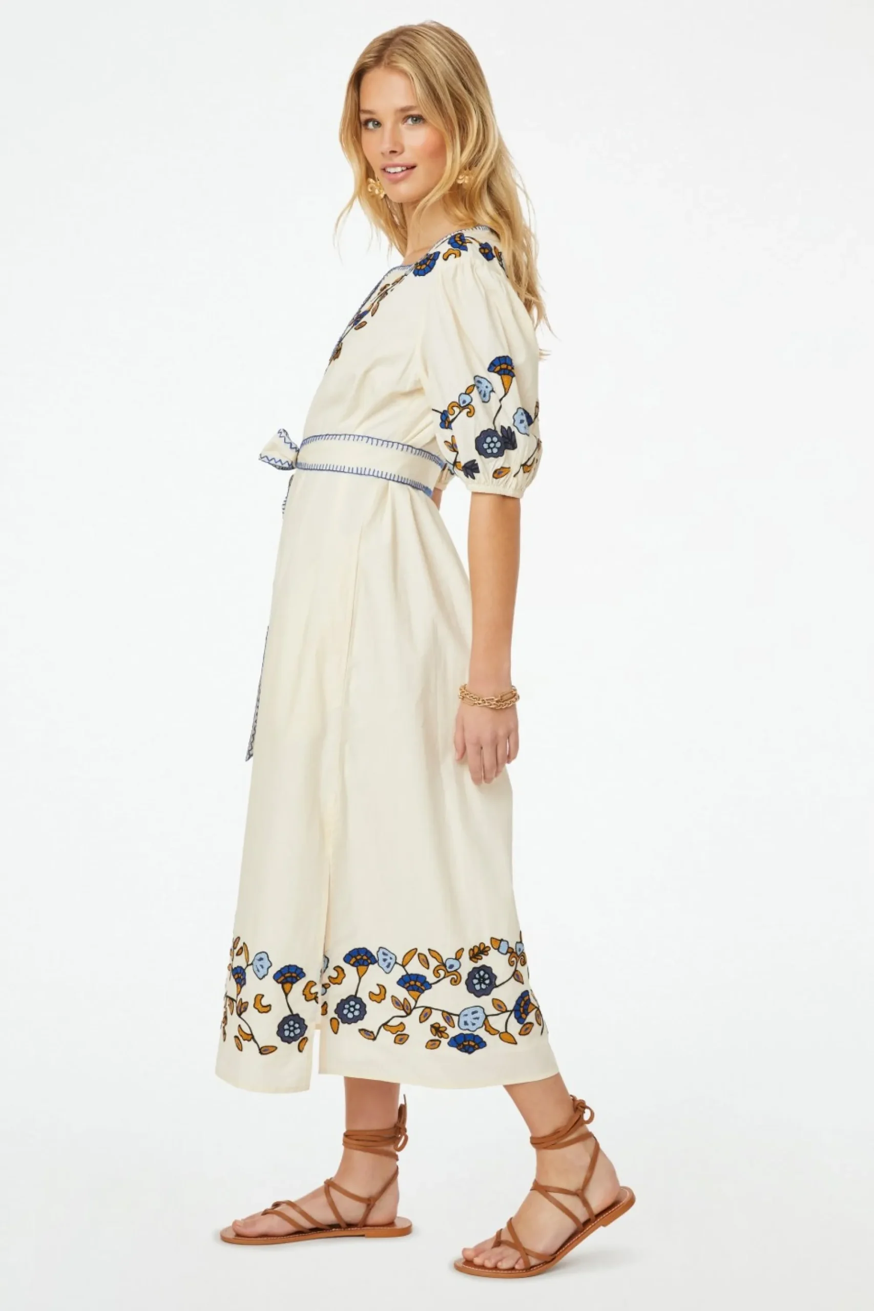Women Roller Rabbit Dresses | Davina Ebroidery uca Caftan
