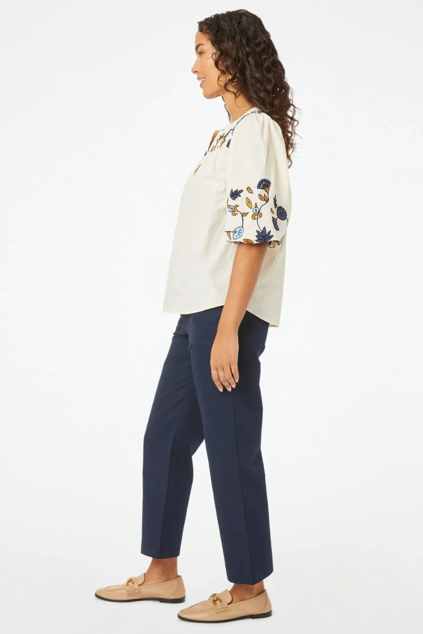 Women Roller Rabbit Tops | Davina Ebroidery ichi Top