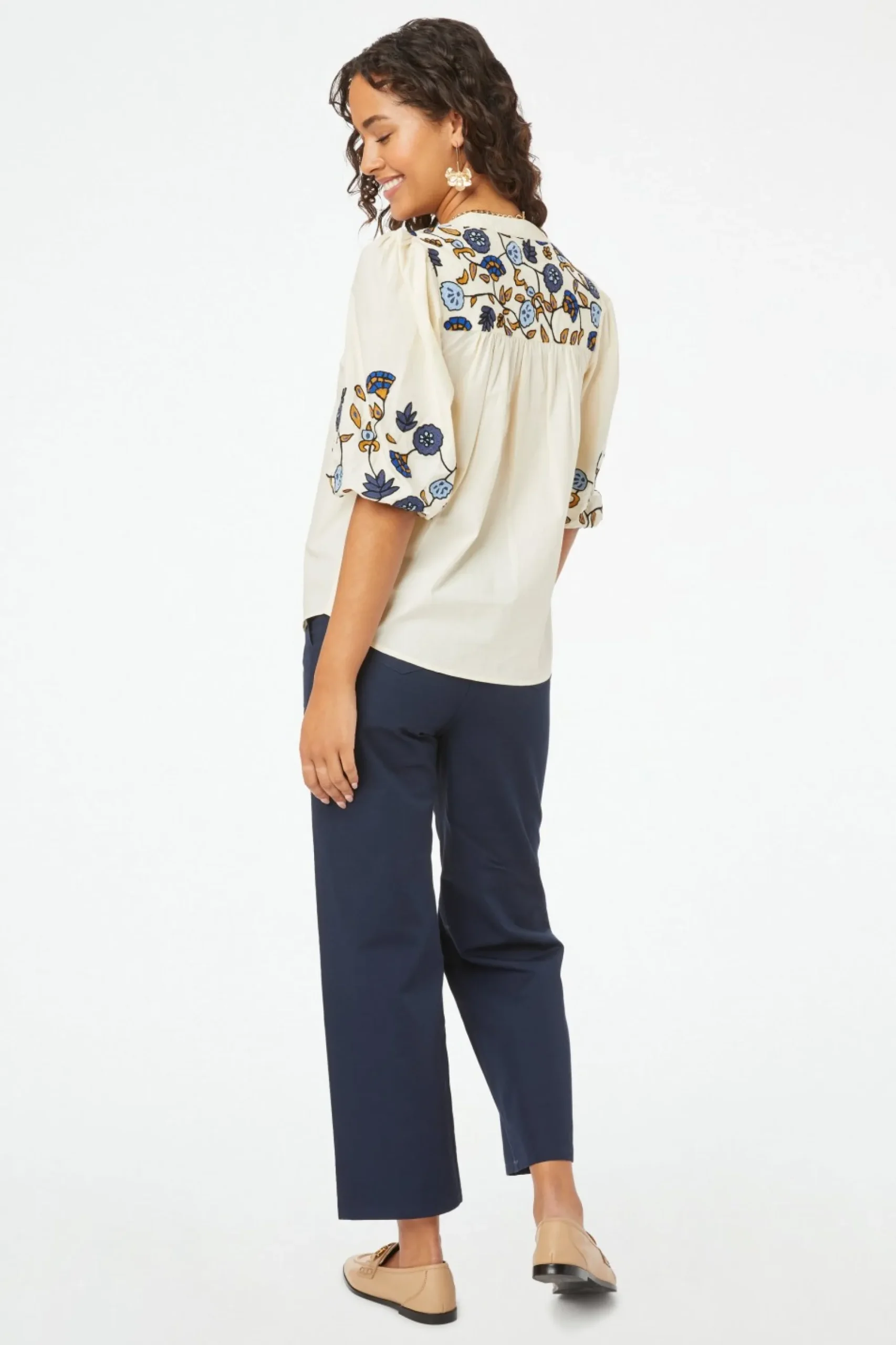 Women Roller Rabbit Tops | Davina Ebroidery ichi Top