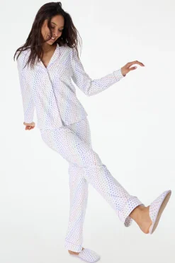 Women Roller Rabbit Pajamas | Dico Heart ong eeve Poo Pajaa