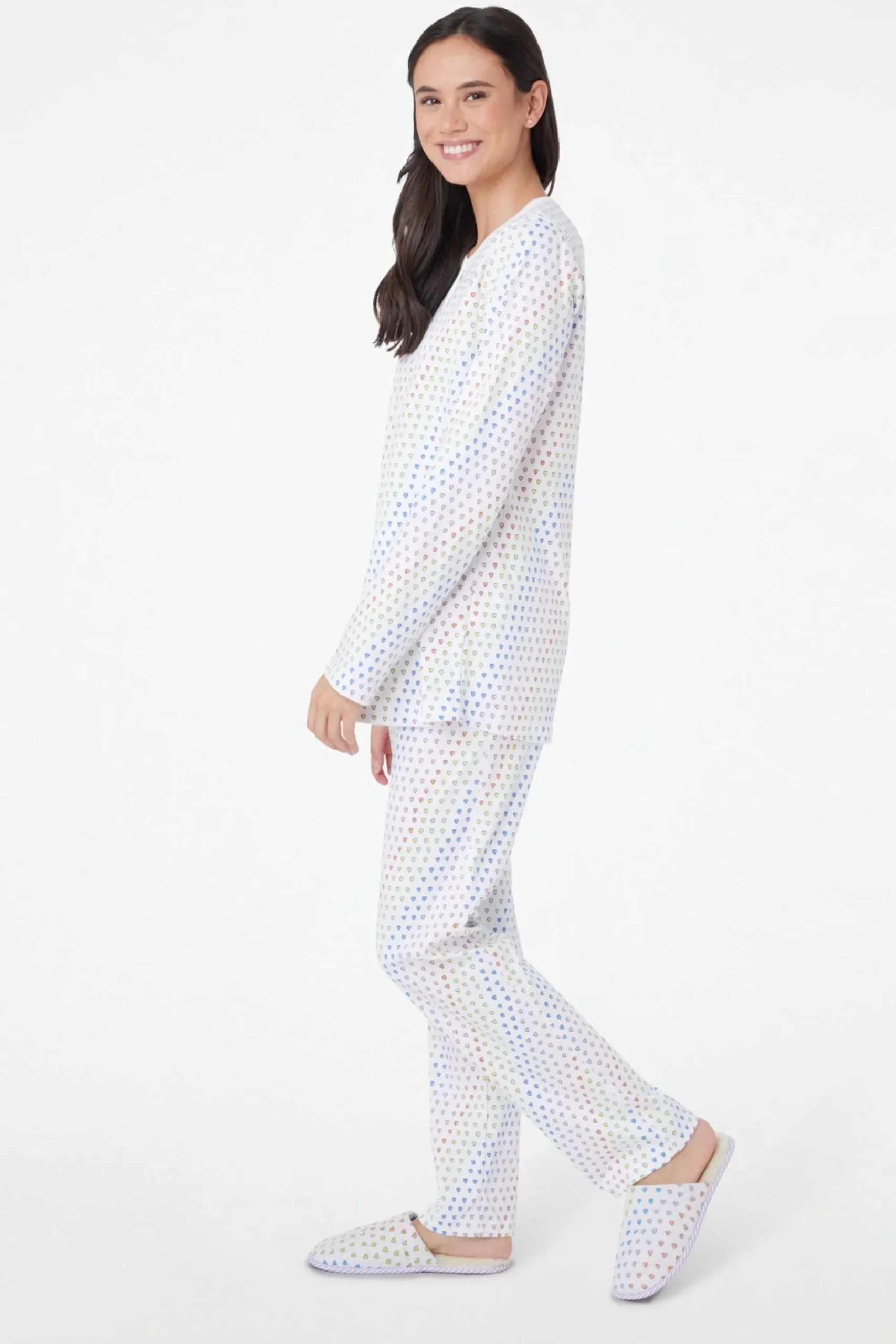 Women Roller Rabbit Pajamas | Dico Heart Pajaa