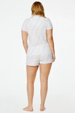 Women Roller Rabbit Pajamas | Dico Heart Poo Pajaa
