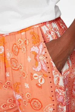 Women Roller Rabbit Bottoms | Eoie Border Kayee Pant