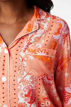 Women Roller Rabbit Pajamas | Eoie Border eia ounge et
