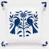 Roller Rabbit Decorative Pillows | Embroidered Animal Euro