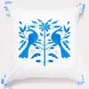 Roller Rabbit Decorative Pillows | Embroidered Animal Euro