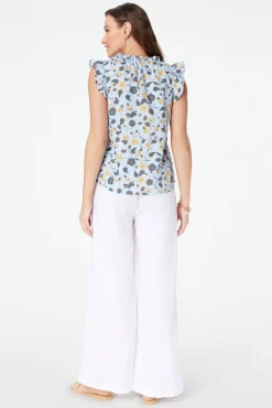 Women Roller Rabbit Tops | Evandra Fora teffie Top