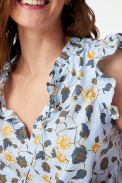 Women Roller Rabbit Tops | Evandra Fora teffie Top
