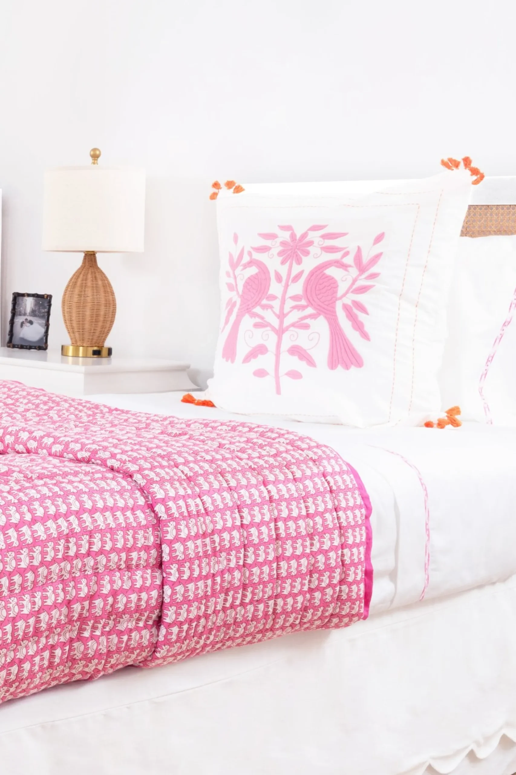 Roller Rabbit Sheets & Pillowcases | Francis Embroidered Sheet Set