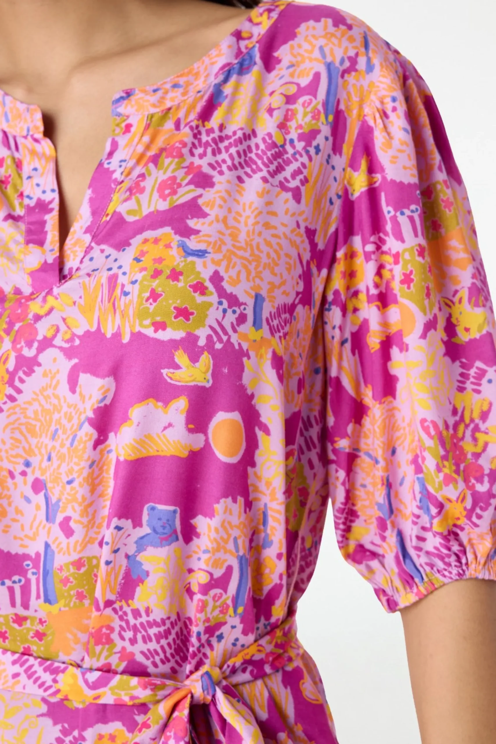 Women Roller Rabbit Dresses | Genevieve cenic uca Caftan