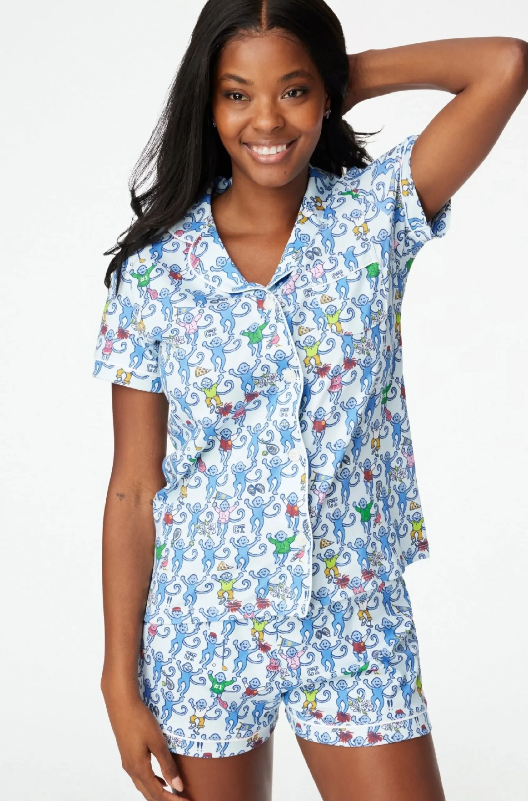 Women Roller Rabbit Pajamas | Greenwich onkey Poo Pajaa