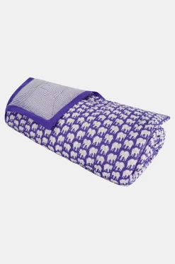 Roller Rabbit Quilts & Duvets | Hathi Baby Quilt