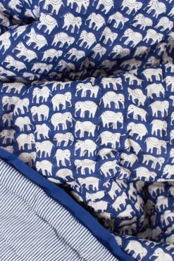 Roller Rabbit Quilts & Duvets | Hathi Baby Quilt