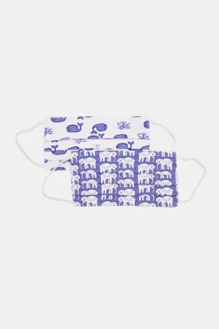 Roller Rabbit Face Masks | Hathi Moby Mask Set
