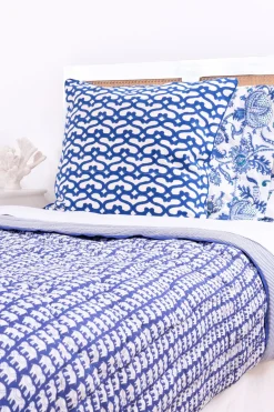 Roller Rabbit Quilts & Duvets | Hathi Quilt