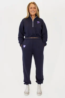Women Roller Rabbit Bottoms | Heart Puff weatpant