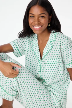 Women Roller Rabbit Pajamas | Heart iza et