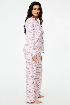 Women Roller Rabbit Pajamas | Heart ong eeve Poo Pajaa