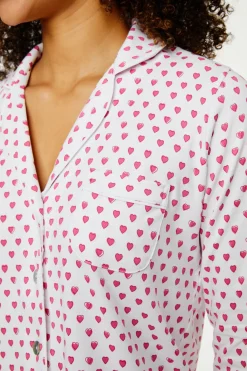 Women Roller Rabbit Pajamas | Heart ong eeve Poo Pajaa