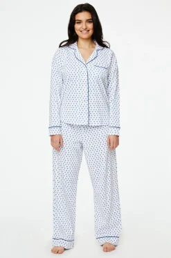 Women Roller Rabbit Pajamas | Heart ong eeve Poo Pajaa