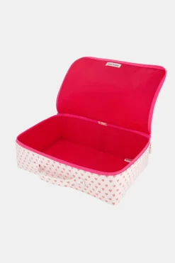 Roller Rabbit Makeup & Toiletry Cases | Hearts Mini Suitcase