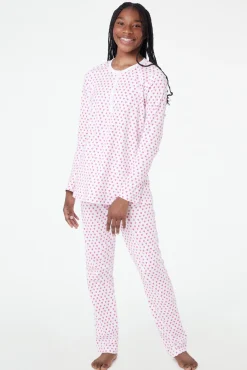 Women Roller Rabbit Pajamas | Heart Pajaa