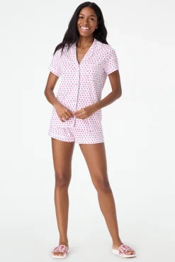 Women Roller Rabbit Pajamas | Heart Poo Pajaa