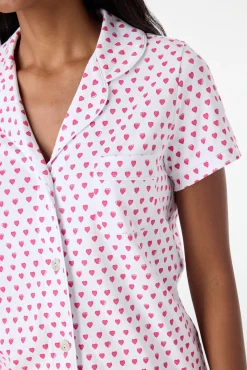 Women Roller Rabbit Pajamas | Heart Poo Pajaa