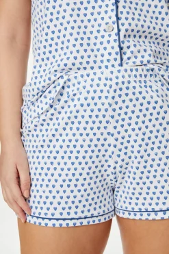 Women Roller Rabbit Pajamas | Heart Poo Pajaa