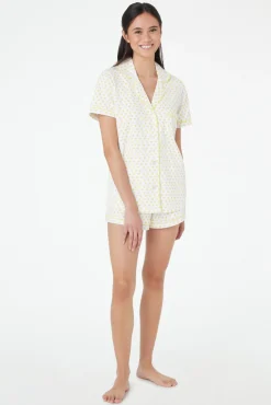 Women Roller Rabbit Pajamas | Heart Poo Pajaa