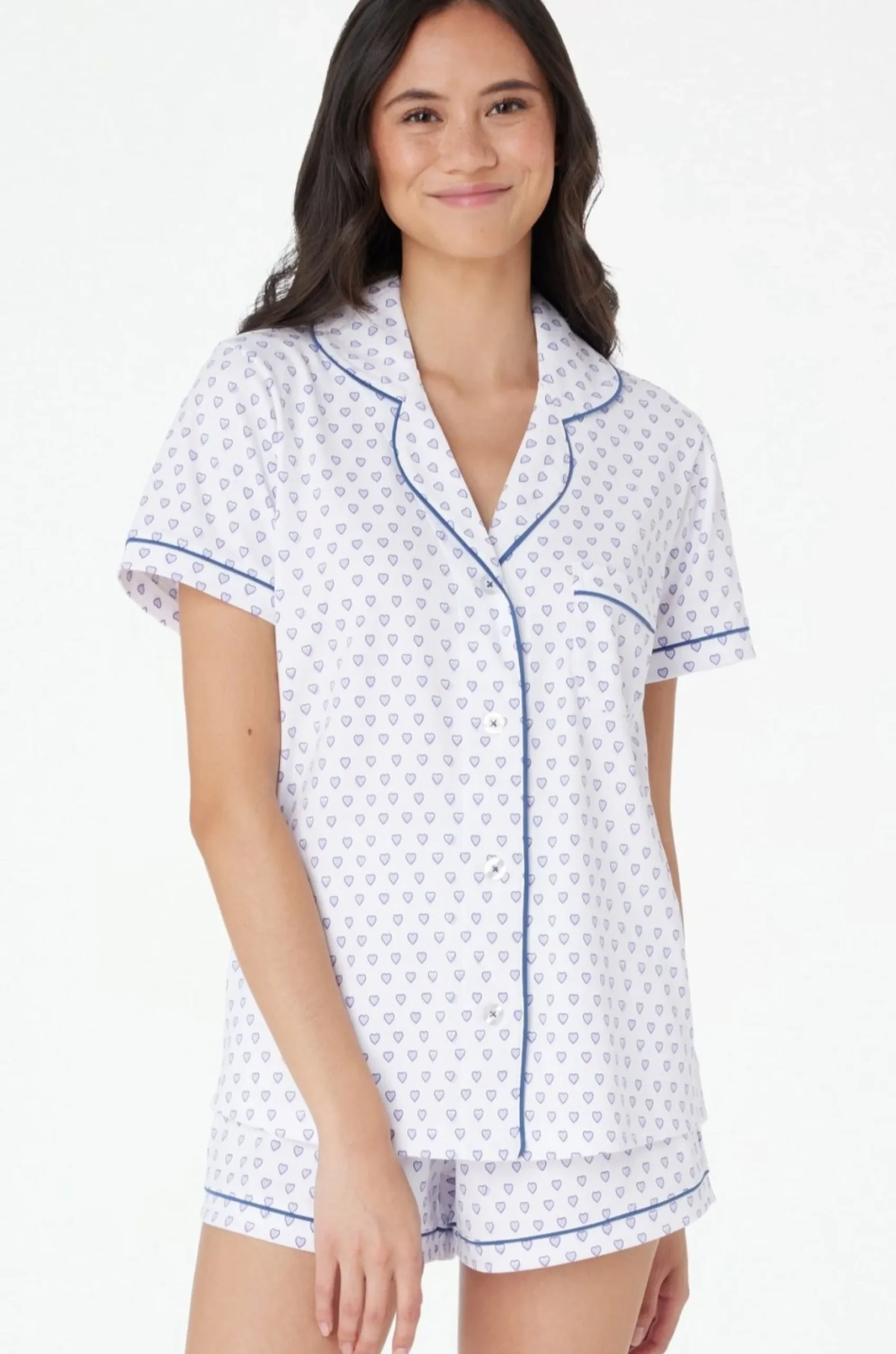 Women Roller Rabbit Pajamas | Heart Poo Pajaa