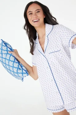 Women Roller Rabbit Pajamas | Heart Poo Pajaa