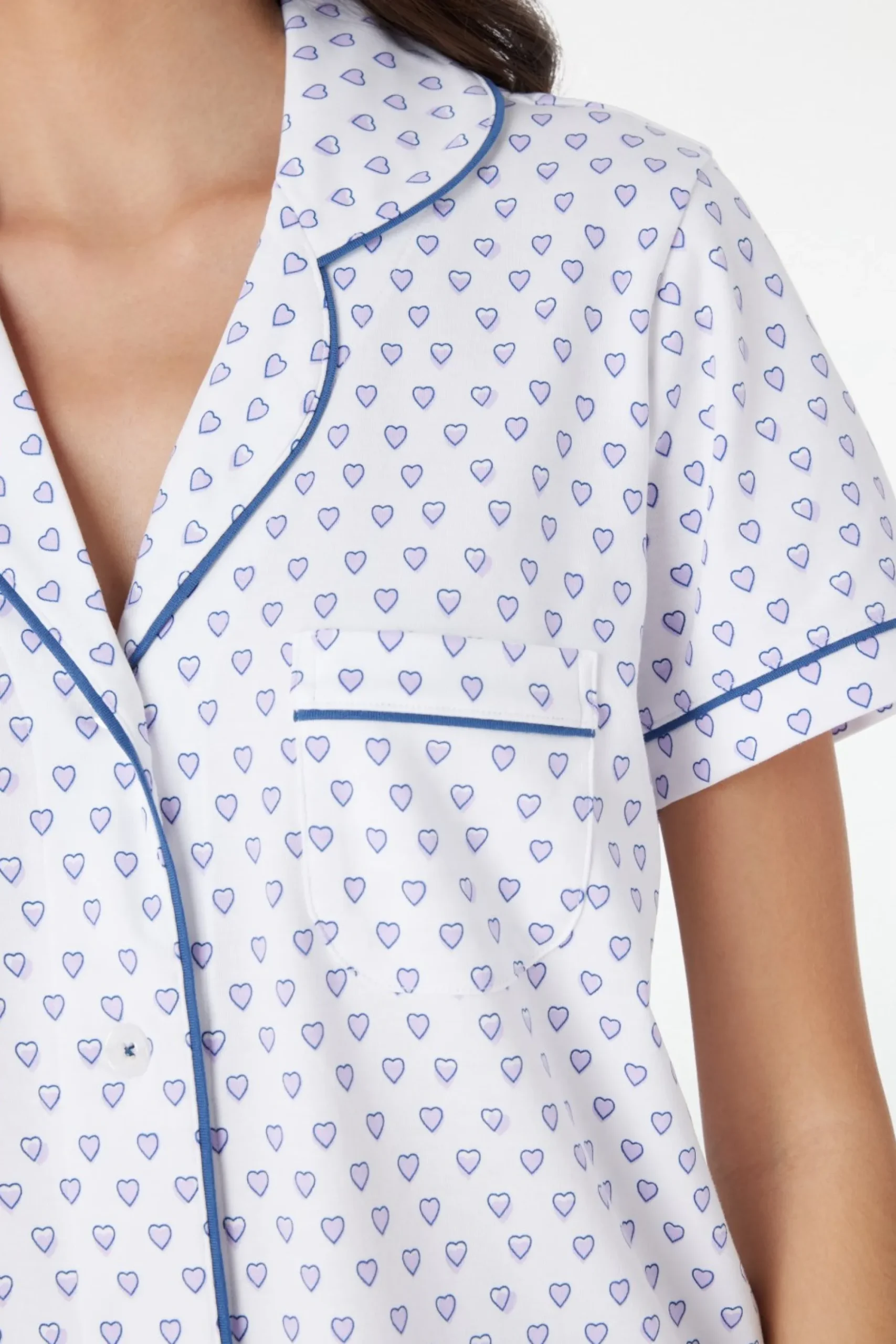 Women Roller Rabbit Pajamas | Heart Poo Pajaa
