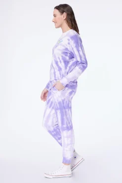 Women Roller Rabbit Casuals | Heart Tie Dye Crewneck