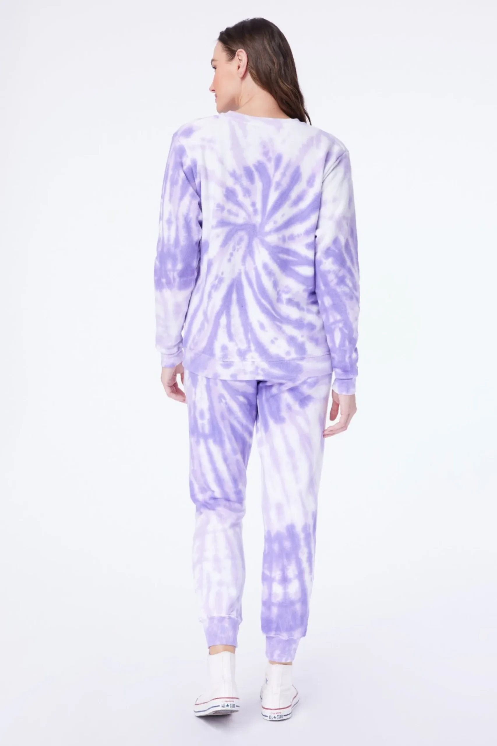 Women Roller Rabbit Casuals | Heart Tie Dye Crewneck