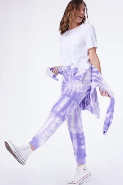 Women Roller Rabbit Casuals | Heart Tie Dye weatpant
