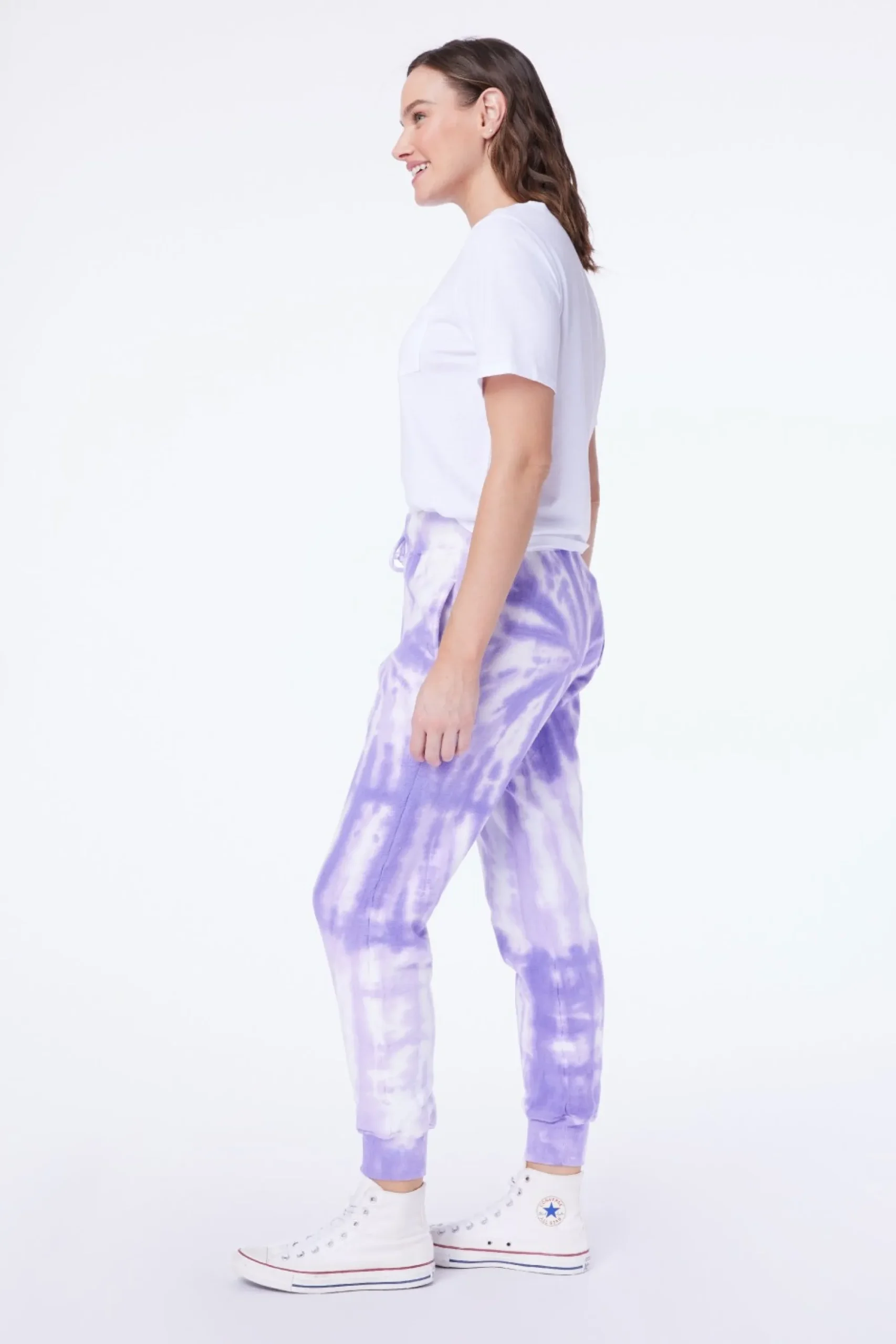 Women Roller Rabbit Casuals | Heart Tie Dye weatpant