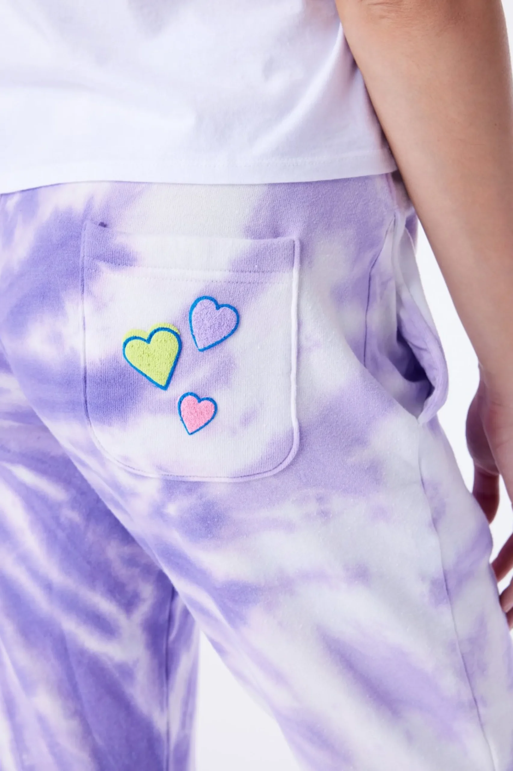 Women Roller Rabbit Casuals | Heart Tie Dye weatpant
