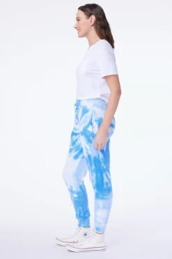 Women Roller Rabbit Bottoms | Heart Tie Dye weatpant